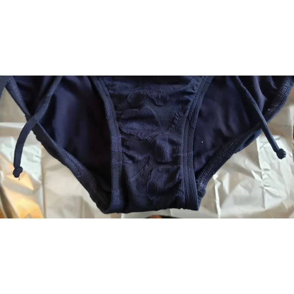 ROBIN PICCONE LILY NAVY  BIKINI BOTTOMS NWT - Picture 8 of 8
